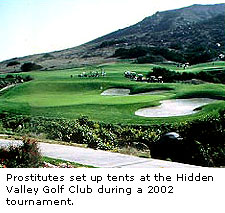 hidden valley golf course hail
